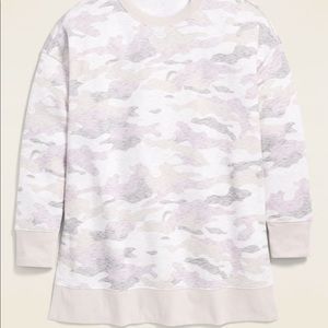 Oversized Camo Tunic